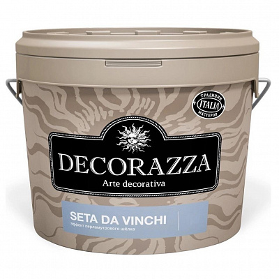 Перламутровая краска с шелком Seta Da Vinci Decorazza