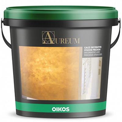 Декоративная краска с эффектом золотого шелка Aureum Oikos 