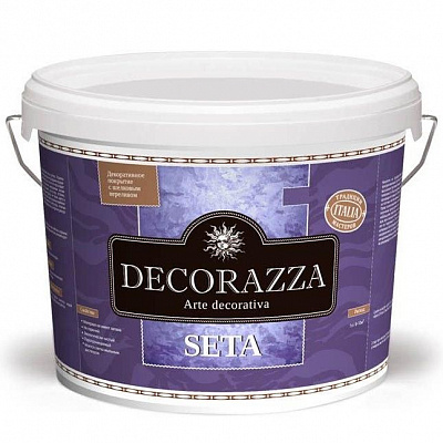 Декоративное покрытие с эффектом шелка Seta Decorazza