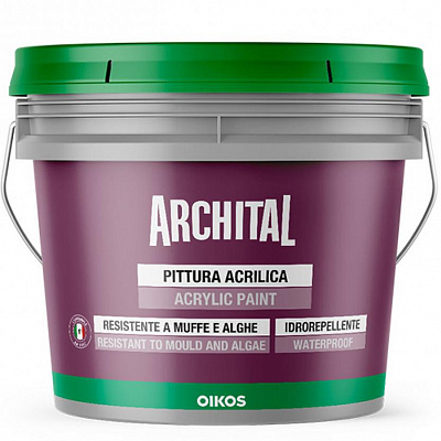 Краска для наружной и внутренней отделки Archital Oikos